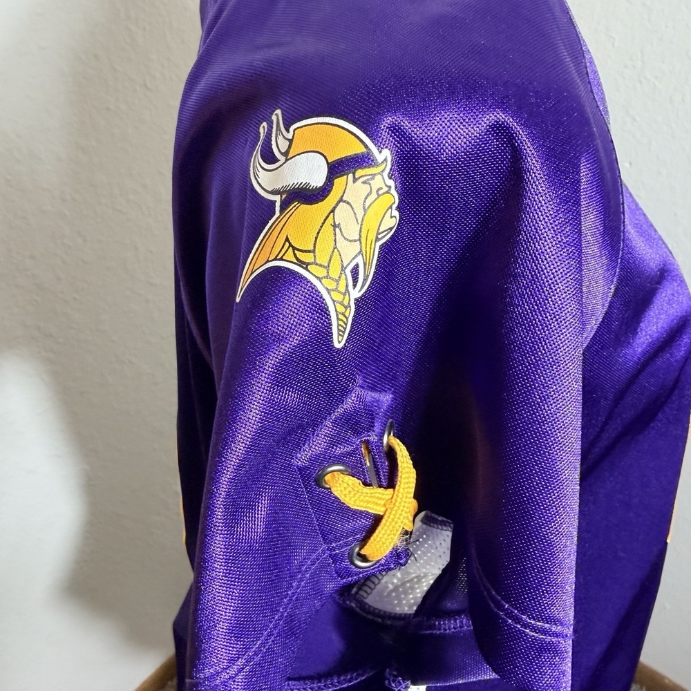 Purple Minnesota Vikings Allen 69 Football Jersey Women's Rhinestone Embellished - Picture 3 of 6